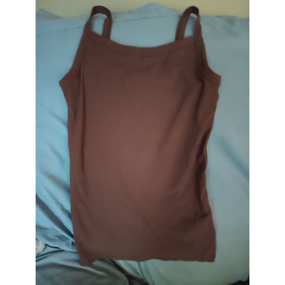 NOBO No boundaries junior small 3-5 brown ribbed sleeveless cami tank - Picture 1 of 3